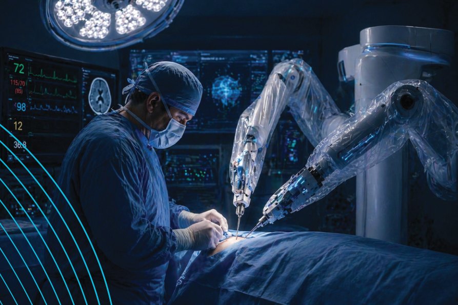 Cirurgia assistida por robótica e IA